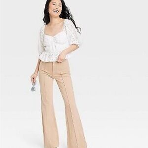 Elbow Sleeve Eyelet Shirt by A New Day